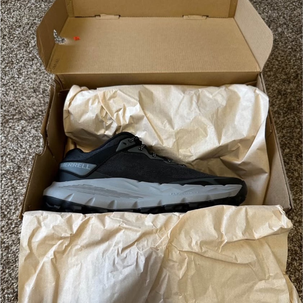 Merrell Men's Athletic Shoes in Black and Gray